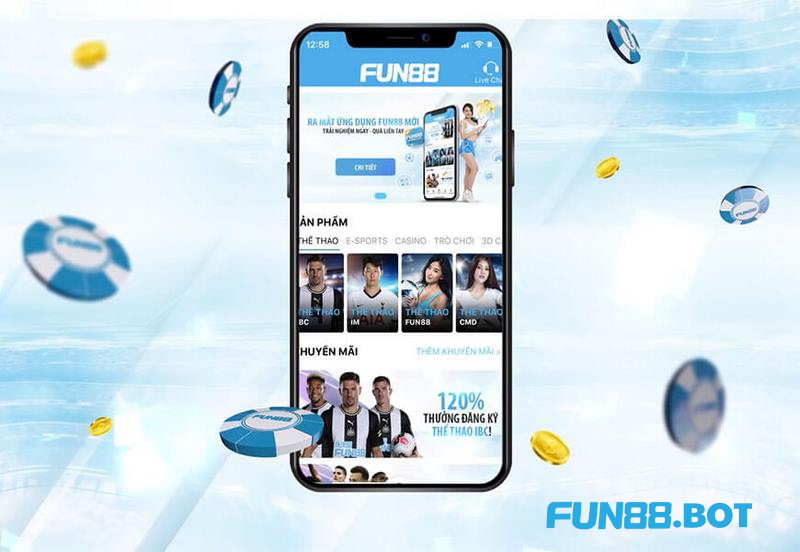 Tải app Fun88 cho hệ điều hành IOS